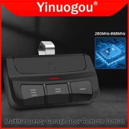 Multifrequency Garage Door Remote Control Duplicator Electric Gate Control Opener Auto Scan 280-868MHz Code Grabber Transmitter