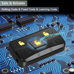 Multifrequency Garage Door Remote Control Duplicator Electric Gate Control Opener Auto Scan 280-868MHz Code Grabber Transmitter