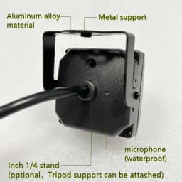 Mini Waterproof Outdoor IP Camera 3MP 4K POE UltraHD Security Camera 10M IR Night Vision Motion Detection Smart Phone/PC Xmeye