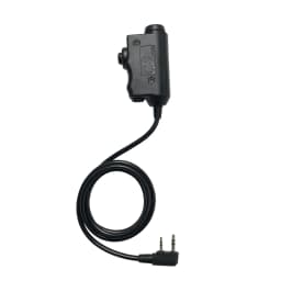 OPSMEN EARMOR M51 push-to-talk PTT Adapter M32 M32H Airsoft Tactical Headset Kenwood Plug Tactical Headset Accessory