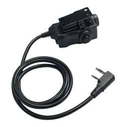 OPSMEN EARMOR M51 push-to-talk PTT Adapter M32 M32H Airsoft Tactical Headset Kenwood Plug Tactical Headset Accessory