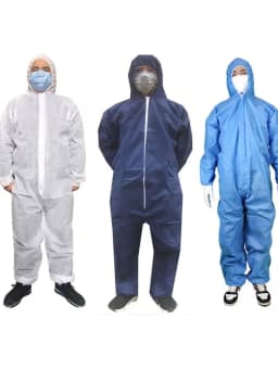 Disposable Sanitary Isolation Protection Jump Suit Work Safety Clothing Breathable Dustproof Sparying Paint Labour Overall Suit