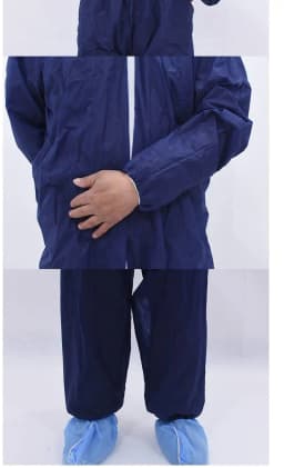 Disposable Sanitary Isolation Protection Jump Suit Work Safety Clothing Breathable Dustproof Sparying Paint Labour Overall Suit