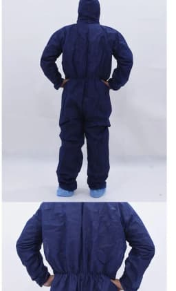 Disposable Sanitary Isolation Protection Jump Suit Work Safety Clothing Breathable Dustproof Sparying Paint Labour Overall Suit