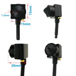 Super Small Mini Analog Camera 3.7/2.1mm 90/140 Degree 700TVL HD Color CCTV Security Surveillance Camera