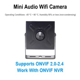JIENUO MINI Wireless IP Camera 5MP HD Audio Cctv Security Surveillance IPCam 32G 64G 128G Onvif 1080P Wifi Net Home Cam CamHipro