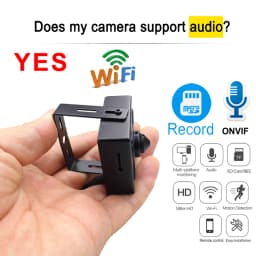 JIENUO MINI Wireless IP Camera 5MP HD Audio Cctv Security Surveillance IPCam 32G 64G 128G Onvif 1080P Wifi Net Home Cam CamHipro