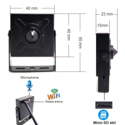 JIENUO MINI Wireless IP Camera 5MP HD Audio Cctv Security Surveillance IPCam 32G 64G 128G Onvif 1080P Wifi Net Home Cam CamHipro