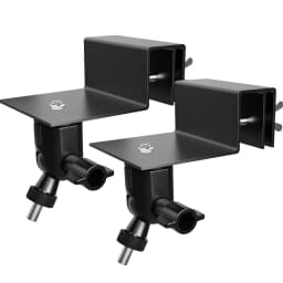 Weatherproof Gutter Mount for Arlo Pro/2/3/4/HD/Ultra/Ultra 2/Go 2/Essential/Outdoor/Eufycam E/2C/2C Pro/2 Pro/E20 E40 (Black)