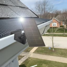 Weatherproof Gutter Mount for Arlo Pro/2/3/4/HD/Ultra/Ultra 2/Go 2/Essential/Outdoor/Eufycam E/2C/2C Pro/2 Pro/E20 E40 (Black)