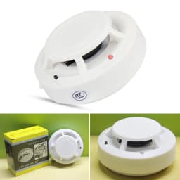GD-SA1201W Smoke Fire Detector Alarm for Home Security - Reliable and Sensitive Sensor