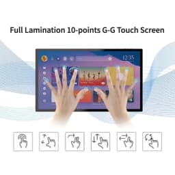 15.6" Android 14 Wall-Mount Smart Home Control Panel, RK3576S Octa-Core FHD IPS Touchscreen Tablet, PoE, WiFi/Ethernet, 4GB+64GB
