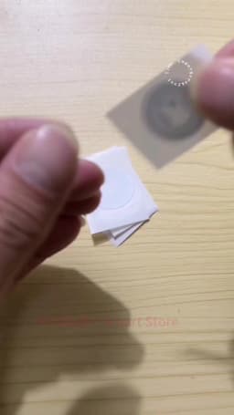 10pcs/ 50pcs /100pcs Ntag215 NFC Tag 13.56MHz ISO14443A Sticker Ntag 215 Phone Available RFID Adhesive Label RFID Tags Stickers