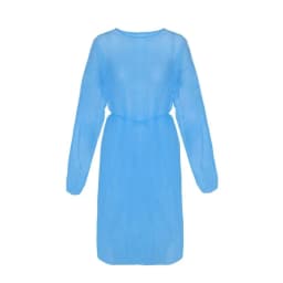 20PC Disposable Protective Coveralls Non-woven Isolation Clothing Universal Anti-Spitting Anti-Stain Nursing Gown Hazmat Suit A5