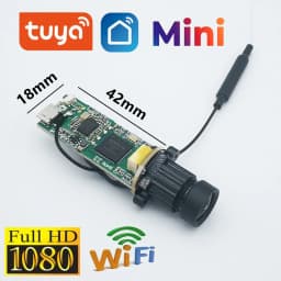DIY Tuya Camera Module Mini 1080P Wireless IPC Screw Tool Lens Small Size Onvif RTSP