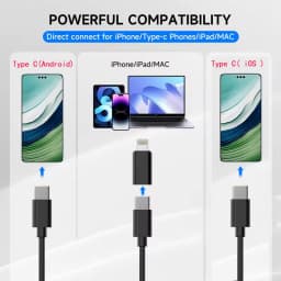 Industrial Endoscope Camera with two port for iOS/Android System HD 960P Inspection Sewer Borescope Camera for Checking Car