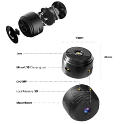A9 2MP Mini Camera WiFi Wireless Monitoring Security Protection Remote Monitor Camcorders Video Surveillance Smart Home