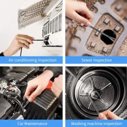 8mm Auto Focus HD1944P Endoscope for Cars Android Phone Type -c 5MP Mini Sewer Inspection Camera Endoscopy Usb Borescope 1-20m
