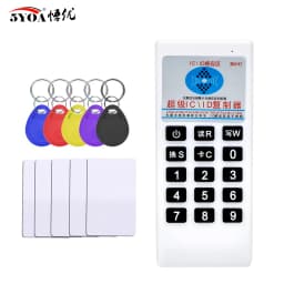 Handheld 125Khz 13.56MHZ Copier Duplicator Cloner RFID NFC IC Card Reader & Writer Access Control Card Tag Duplicator