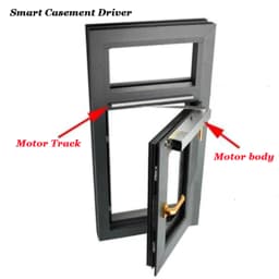 AC 110V 230V OR DC24V Electric Casement Opener Inward Outward Window Driver Unable to Work Alone