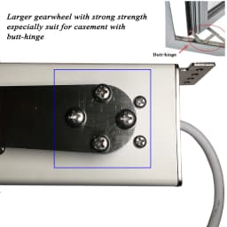 AC 110V 230V OR DC24V Electric Casement Opener Inward Outward Window Driver Unable to Work Alone