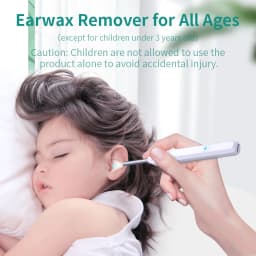 HD Ear Cleaner Otoscope with Camera Earwax Remover Tool Kit with 6 LED Lights for iPhone iPad Android Smart Phone