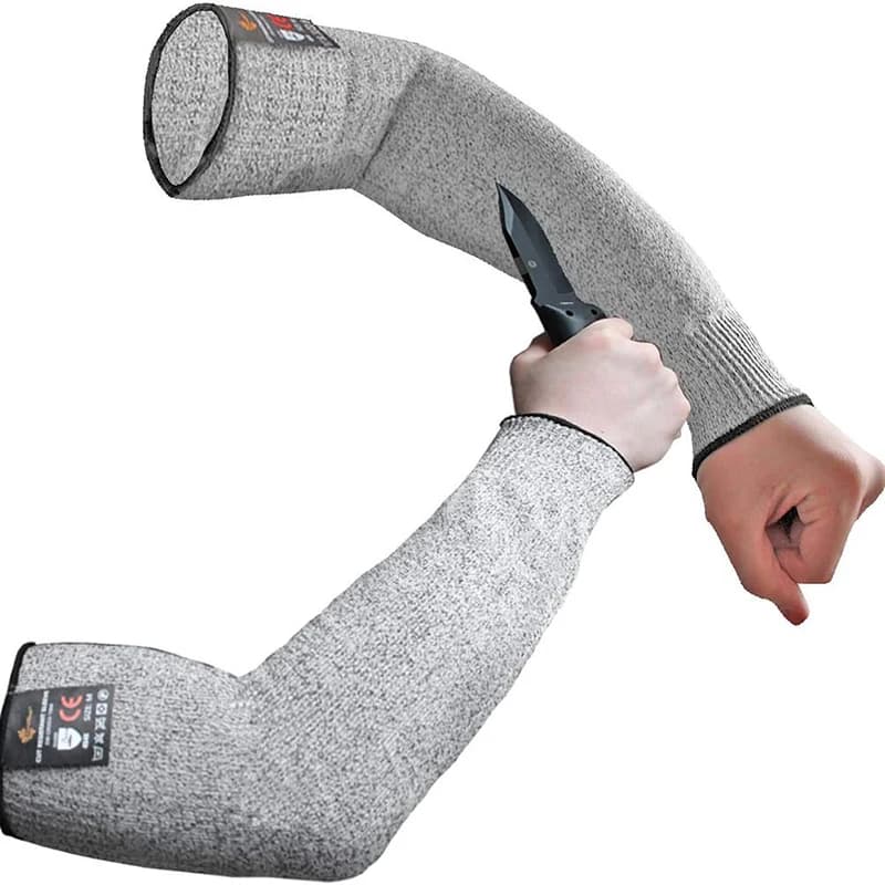 1/2Pc Level 5 HPPE Cut Resistant Anti-Puncture Work Protection Arm Sleeve Cover