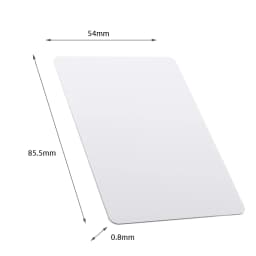 10PCS 13.56Mhz RFID UID Card Copy Changeable Attendance Management CUID Clone For Mif 1k S50 Writable
