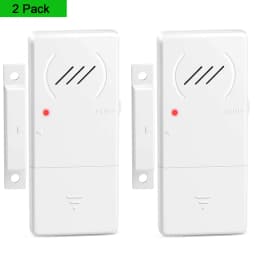 Elecpow Refrigerator Door Alarm 90dB Loud 60 Seconds Time Delay Ultra-Slim Fridge Alarm Window Open Alarm Home kid Safety Alarm