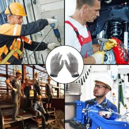 HPPE Level 5 Safety Anti Cut Resistant Gloves High-strength Industry Kitchen Anti-Scratch Anti-cut Glass Cutting Multi-Purpose