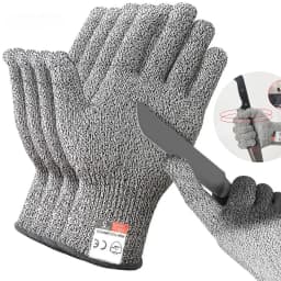 HPPE Level 5 Safety Anti Cut Resistant Gloves High-strength Industry Kitchen Anti-Scratch Anti-cut Glass Cutting Multi-Purpose