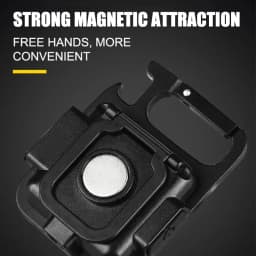 800LM LED Small Rechargeable COB Keychain Flashlights Portable Emergency Lamps Strong Magnetic Repair Work Outdoor Camping Light