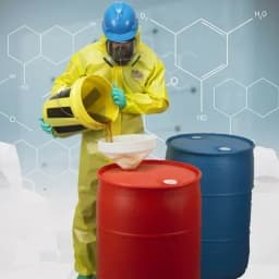 One Piece Chemical Work Coverall Protective Clothing Hazardous Chemical Liquid Sulfuric Acid And Alkali Resistant Protection