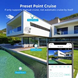 4K 8MP HD Dual Lens Outdoor Wireless Security IP Camera External Wifi PTZ Camera Auto Tracking Street Surveillance Camera iCsee