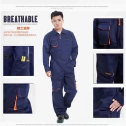 New Work Overall Uniform Men Women Working Coveralls Welding Suit Car Repair Workshop Mechanic Plus Size Clothes