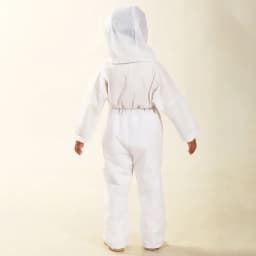 Protective Kids Breathable Dustproof Coveralls Isolation Suit Hooded Children Disposable Full Body Gown Antifouling Play Costume