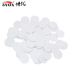 5YOA 5/10PCS 25mm 125Khz RFID Tags EM4305 T5577 Writable Stickers Proximity Cards Rewritable glue Adhesive Label For RFID Copier