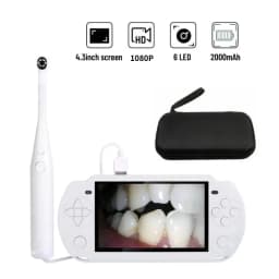 Mini Home HD 720P/1080P Intraoral Endoscope Camera Visual Instruments 3-in-1 USB with 4.5-Inch HD 1080P Screen for Android/PC