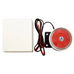 DC 12V Mini Alarm Siren Audio Alarm Anti-theft Buzzer High-decibel Security Piezo Buzzer Alarm Horn