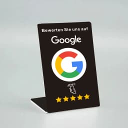 German French Arabic Italian Spanish Portuguese Hebrew Writing Google Reviews NFC Stand Tap URL Social Business Review Cards