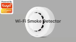 Tuya WiFi/Zigbee Smoke Detector Photoelectric Sensor Fire Alarm Home Kitchen Security System Work With Smart Life APP