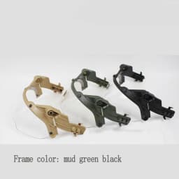FAST Guide Tactical Helmet Goggles 90 Degree Detachable FAST AF Helmet Guide Anti Fog and Anti Riot OP CS Protective Goggles