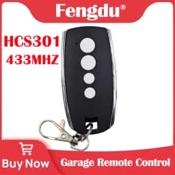 Remote Control 433.92MHz Rolling Code HCS301 Garage Gate Controller Transmitter Keychain