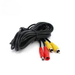 5 10 20 Meters DC Power RCA AV Video 12V Extension Cable for Car Truck Bus Parking Home Security Surveillance CCTV Camera
