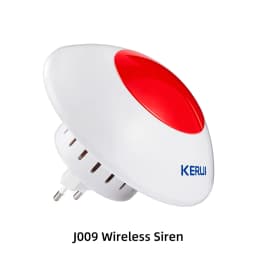 KERUI W204 4G WIFI GSM Alarm System Touch Panel Home Security Tuya Smart RIFD APP Remote Control Burglar PIR Door Sensor Siren