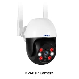 KERUI W204 4G WIFI GSM Alarm System Touch Panel Home Security Tuya Smart RIFD APP Remote Control Burglar PIR Door Sensor Siren
