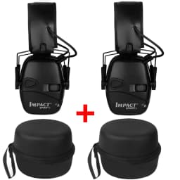 Electronic Damper Sports Shooting Earmuff Sports Shooting Impact Outdoor Anti-Noise Headset for Howard Leight Impact Sports