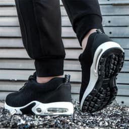 Steel Toe Safety Shoes Men Women Security Protection Work Shoes Lightweight Safety Boots Air Cushion Indestructible Shoes