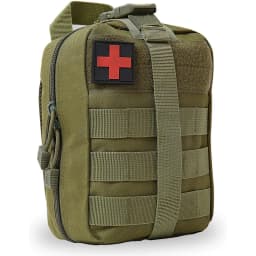 1pc EMT Pouch, Rip Away Molle Medical Pouches Tear-Away First Aid Kit Emergency Survival Bag for Travel Outdoor Hiking