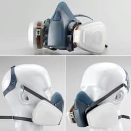 7502 Half Mask Dust Gas Mask 7502 Respirator Chemical Paint Spray Pesticide Filter Widely Use Protection